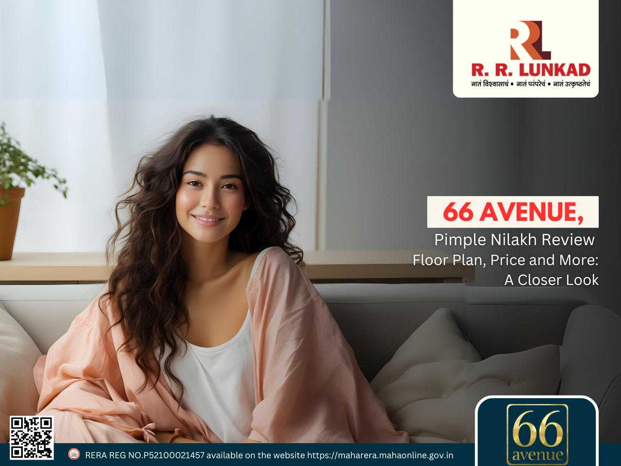 66 Avenue Pimple Nilakh Reviews, Floor Plans and Price